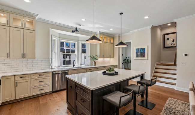 spacious kitchen
